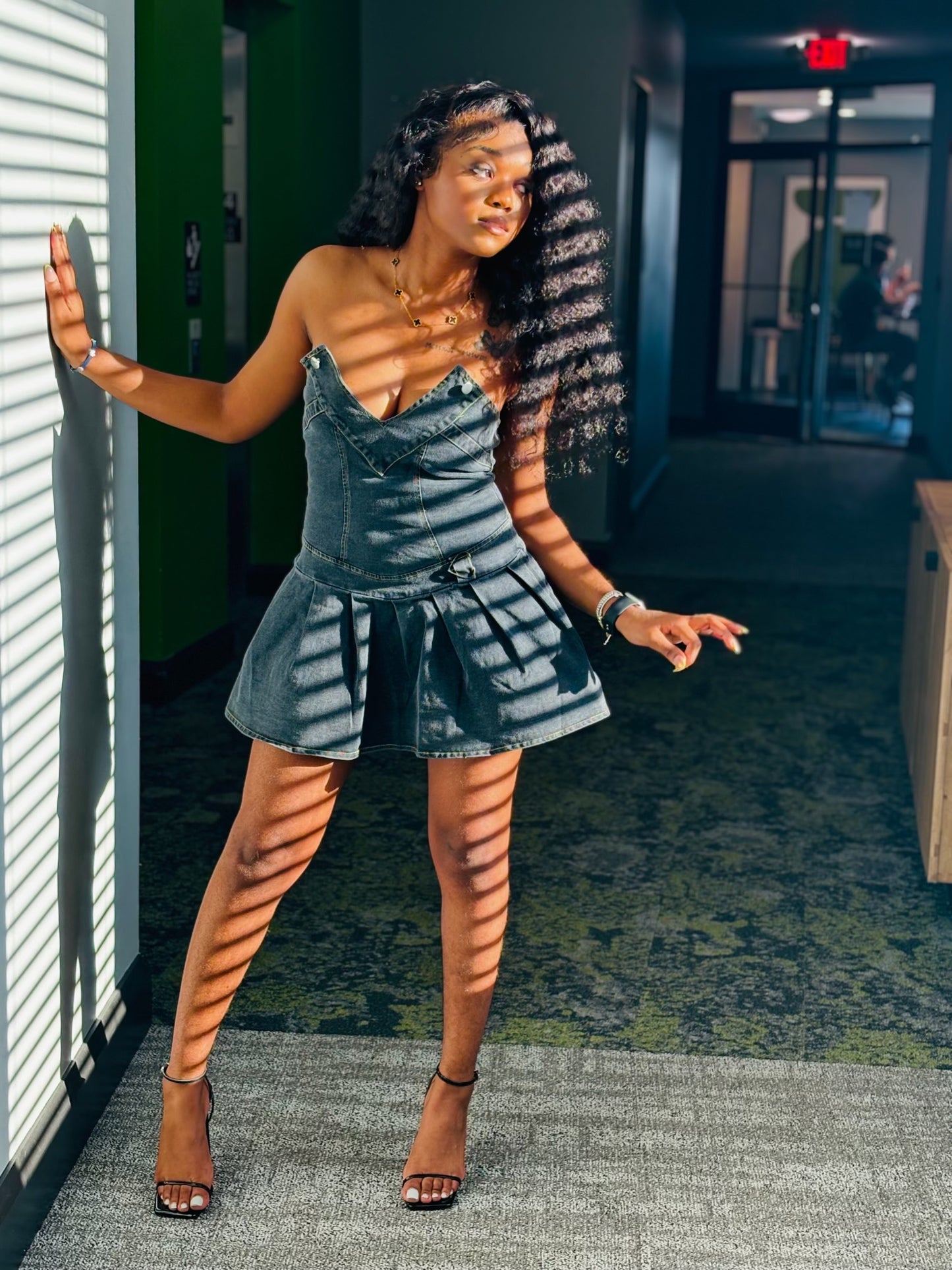 Skater Gurl Denim dress