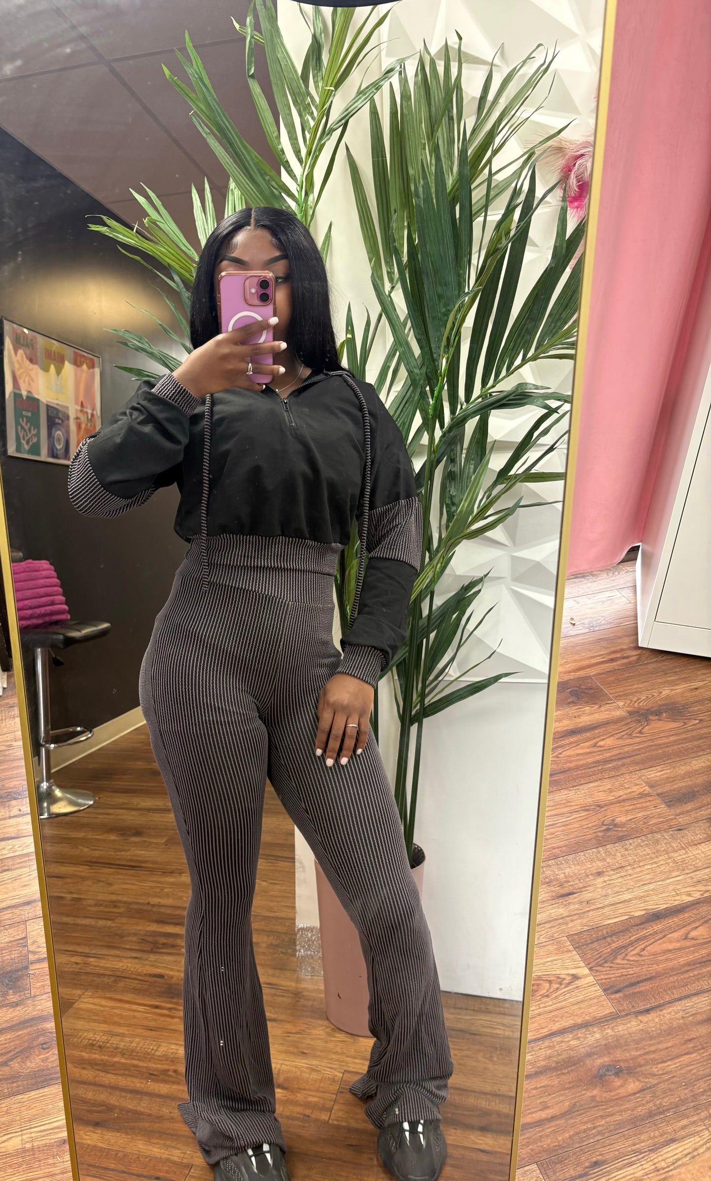 Lined Flare 2 piece set