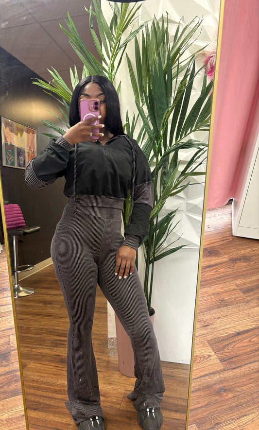 Lined Flare 2 piece set