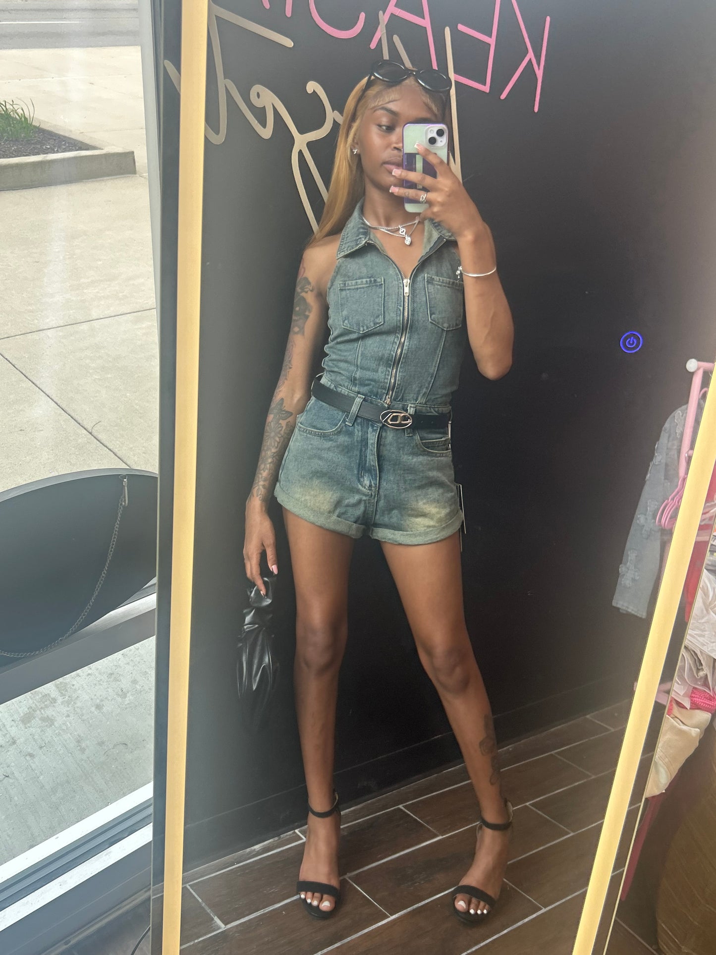 Denim One piece
