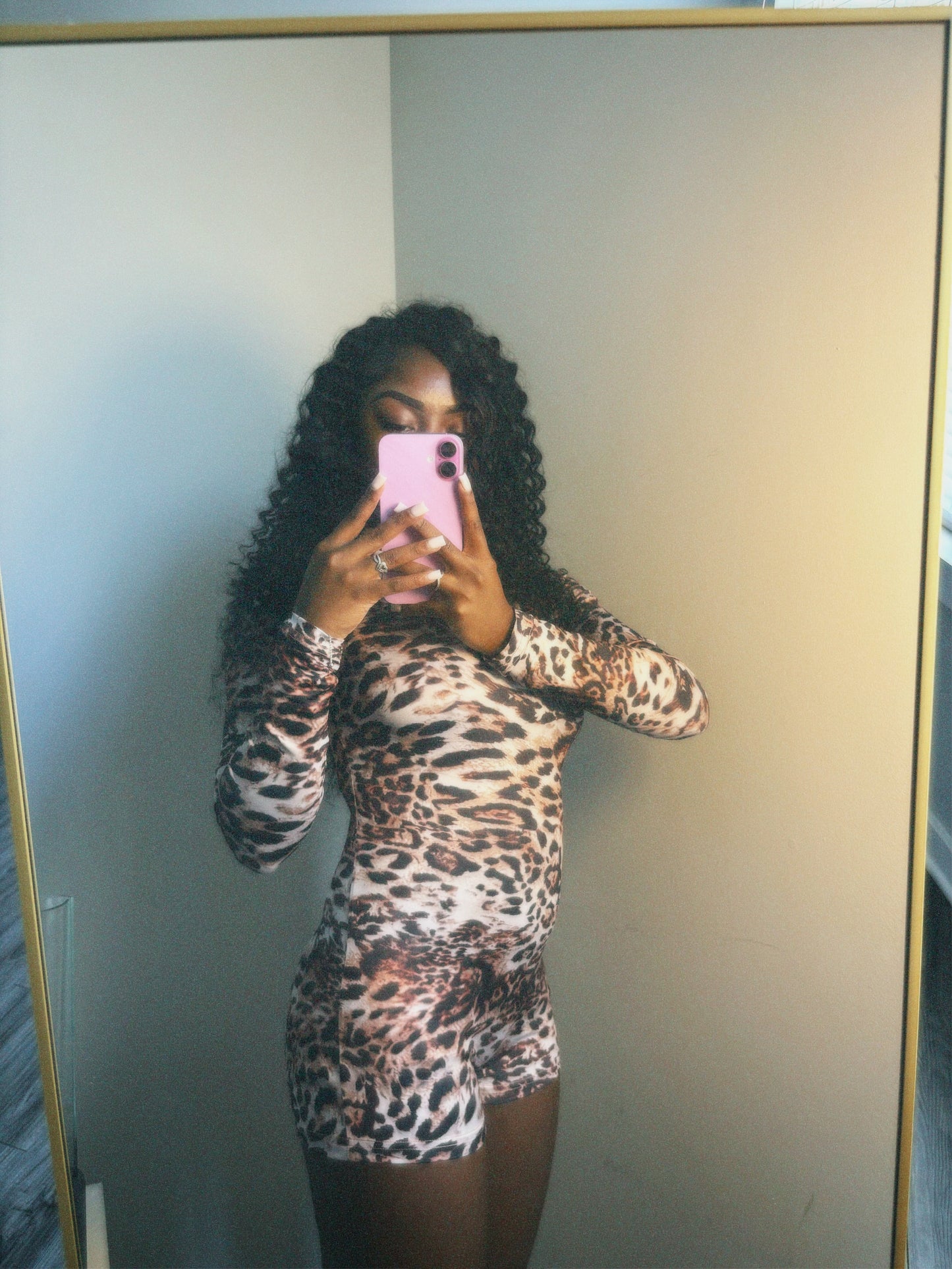 Cheetah Chic one piece