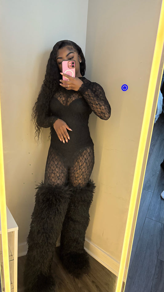 Xoxo Lace Me Bodysuit