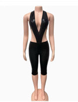 V capri Jumpsuit
