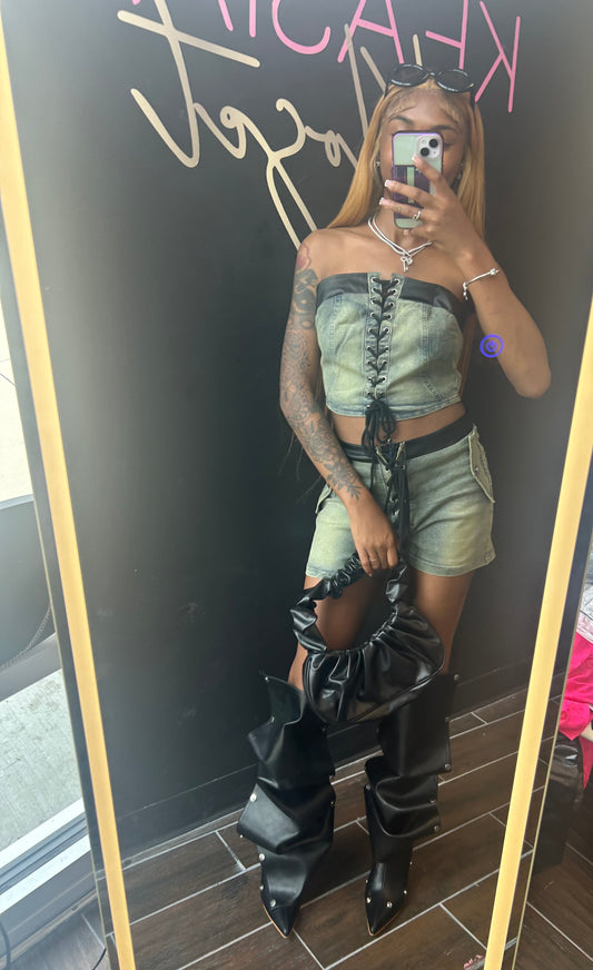 Night out Denim Set
