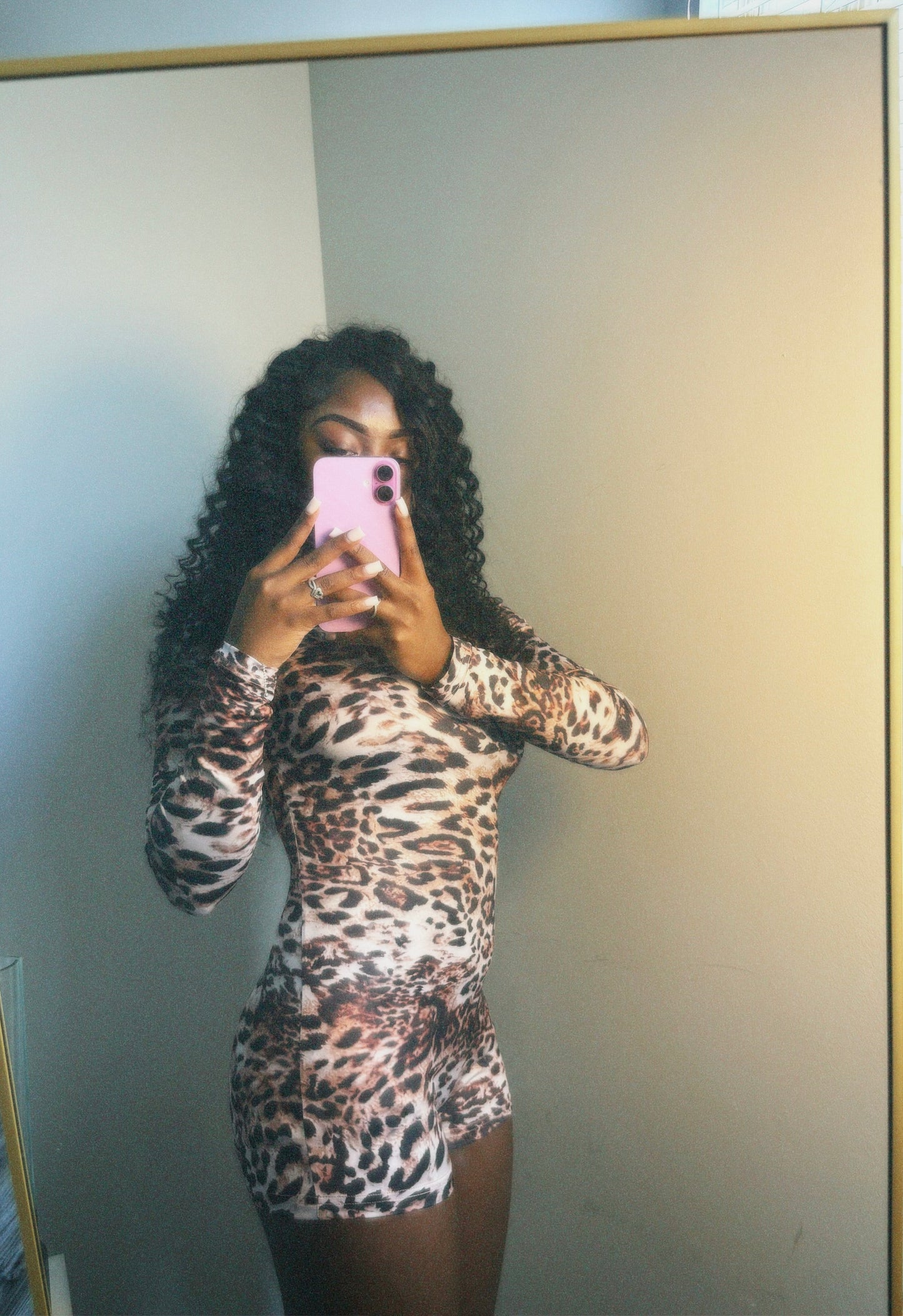 Cheetah Chic one piece