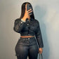 Leather Me Cargo set